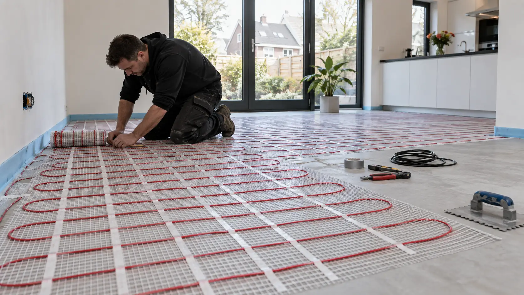 Elektrische vloerverwarming: zo werkt het